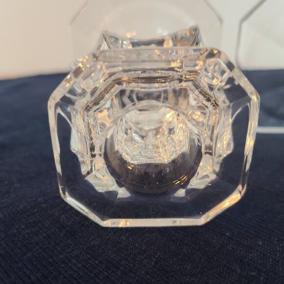 Vintage Gorham Set Full Lead Crystal Candle Stick Holders Made in West Germany - Picture 9 of 15